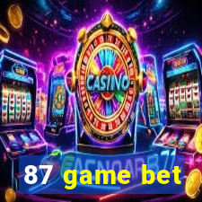 87 game bet